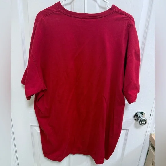 Nautica Men's Short Sleeve Red Tee, Size XXL - Picture 4 of 4